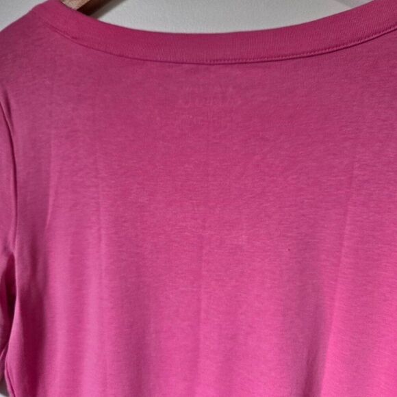NEW W/O TAGS TALBOTS THE TALBOTS TEE PINK SCOOP NECK TEE SIZE M - Picture 9 of 15